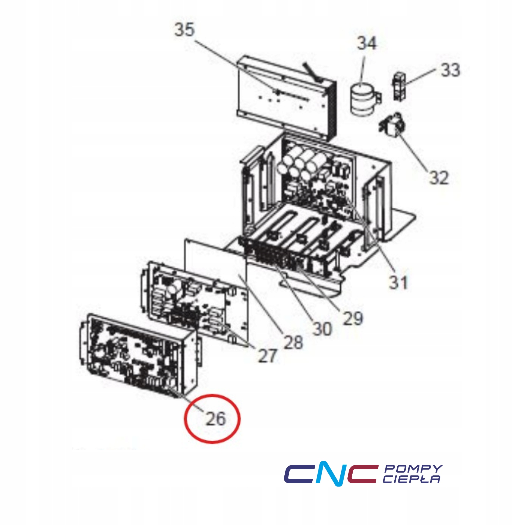 502242 S70E67315 Ovládacia doska Controller Board Pcb Mitsubishi Electric