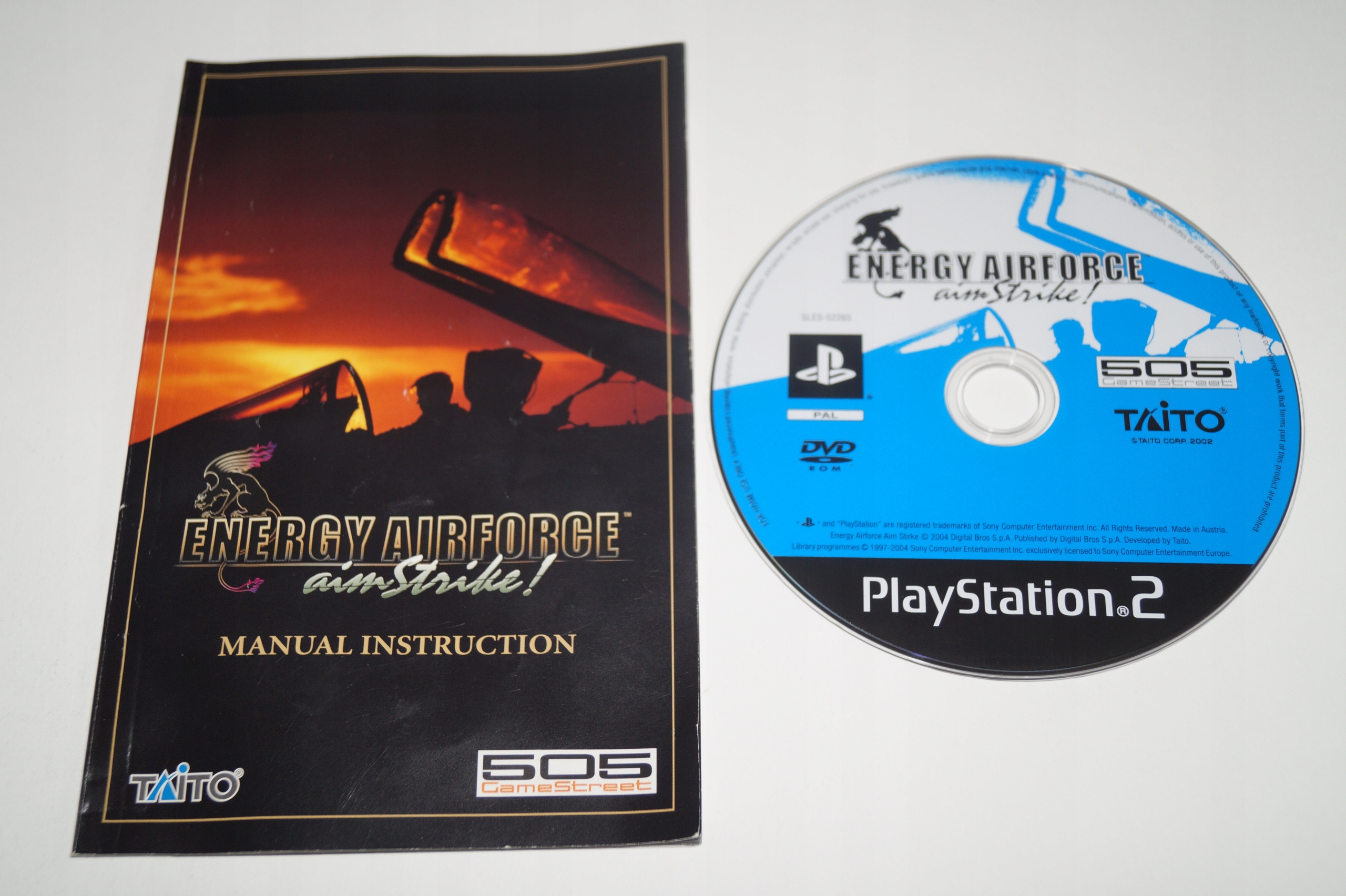 Gra Energy Airforce Aim Strike PlayStation 2 (PS2) Producent inny