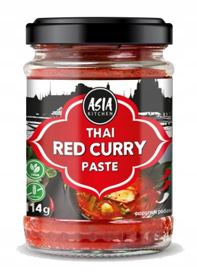 

Asia Kitchen Thai Tajska Czerwona Pasta Curry 114g