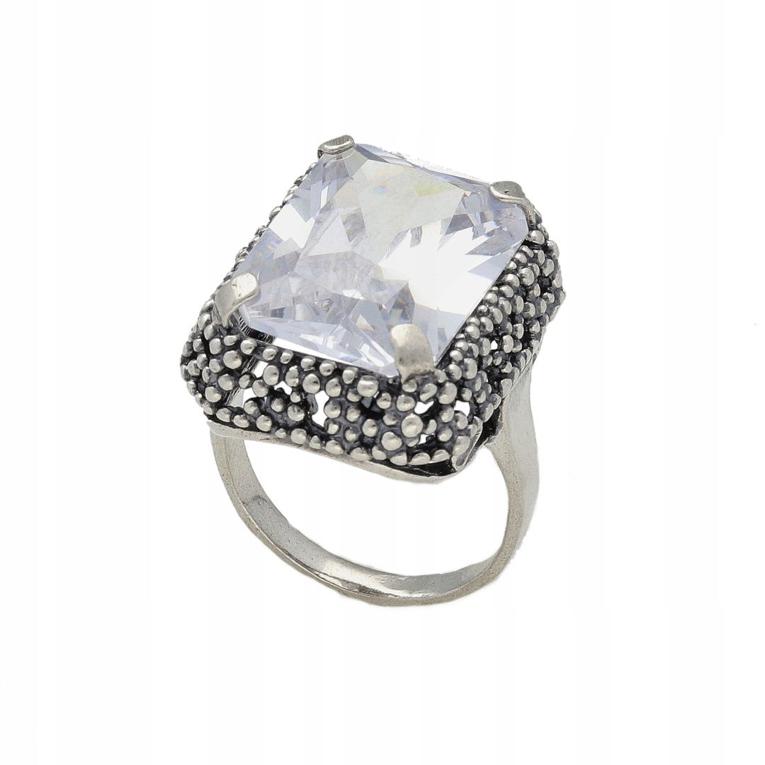 Prstýnek se zirkonem stříbro vel. 25