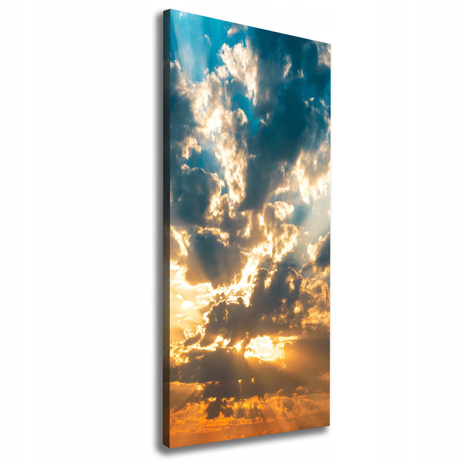 

Foto obraz na płótnie Chmury na niebie 50x125 cm