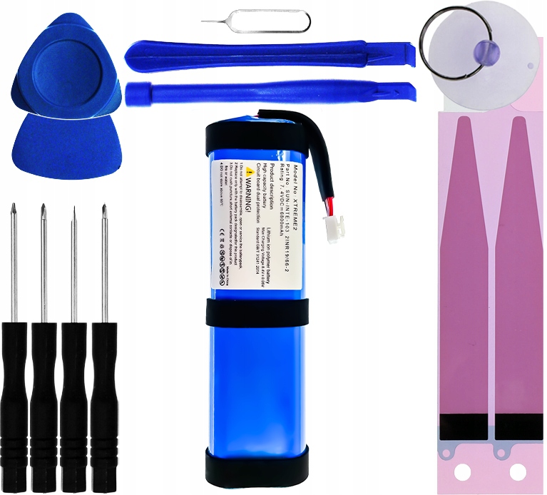 Nová baterie 6800 mAh Akumulátor SUN-INTE-103 pro reproduktor Jbl Xtreme 2