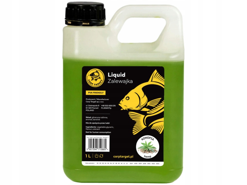 Liquid Carp Target Gęsty Booster Konopia (1 l)