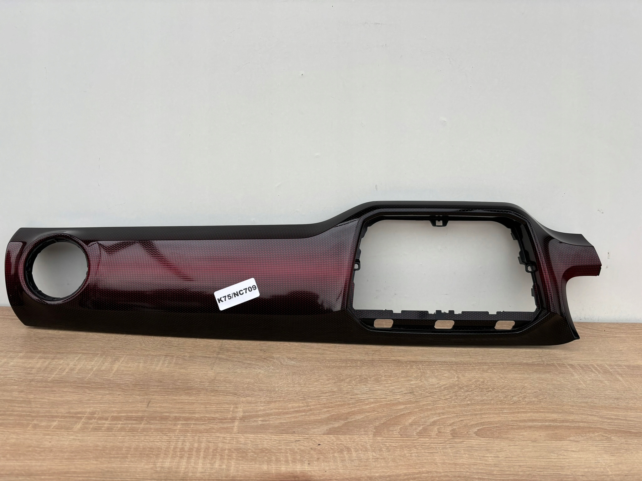 VW UP LIFT moulding consoles PANEL cap frame 1S1858416K K75/NC709