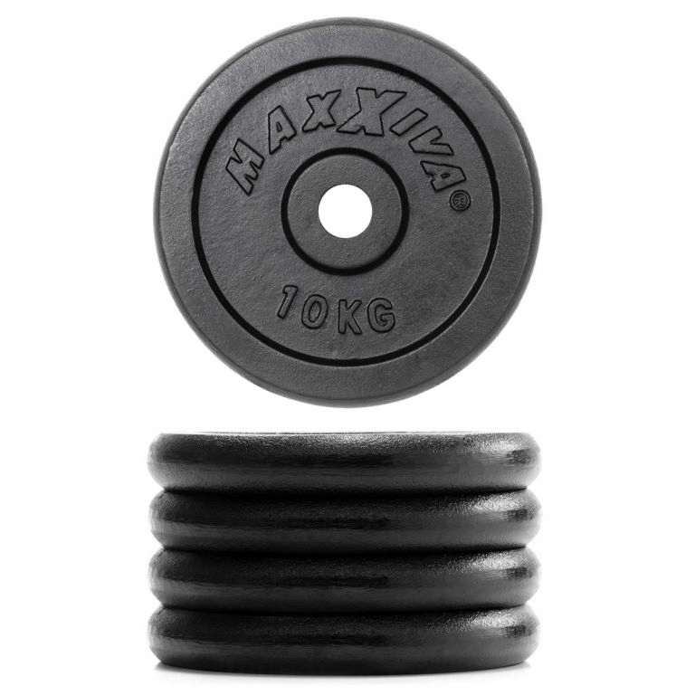 Maxxiva Sada závaží 2 x 10 kg, litina
