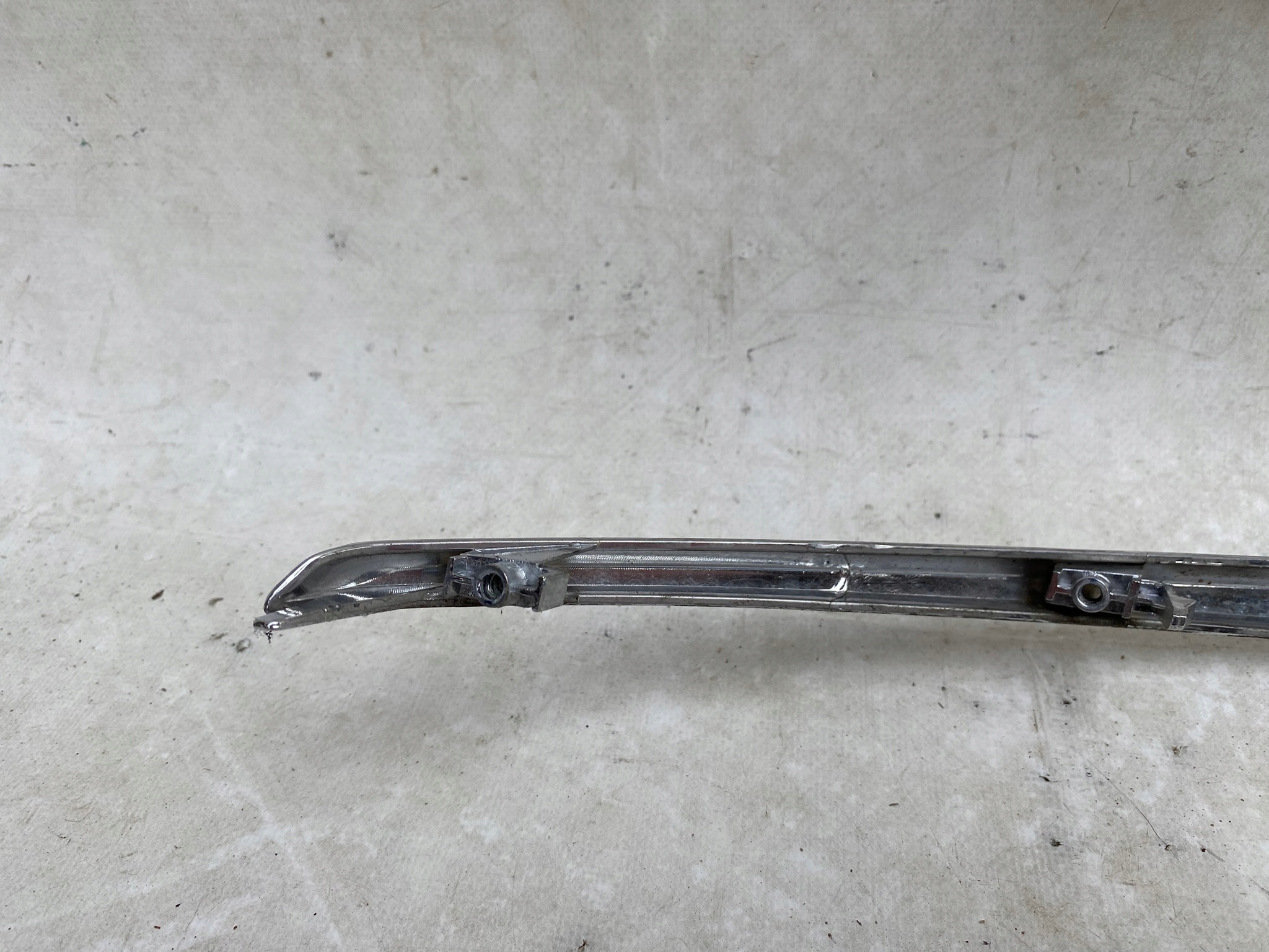 MITSUBISHI SPACE STAR II 16-19 CHROM frame right bumper front 6402A392
