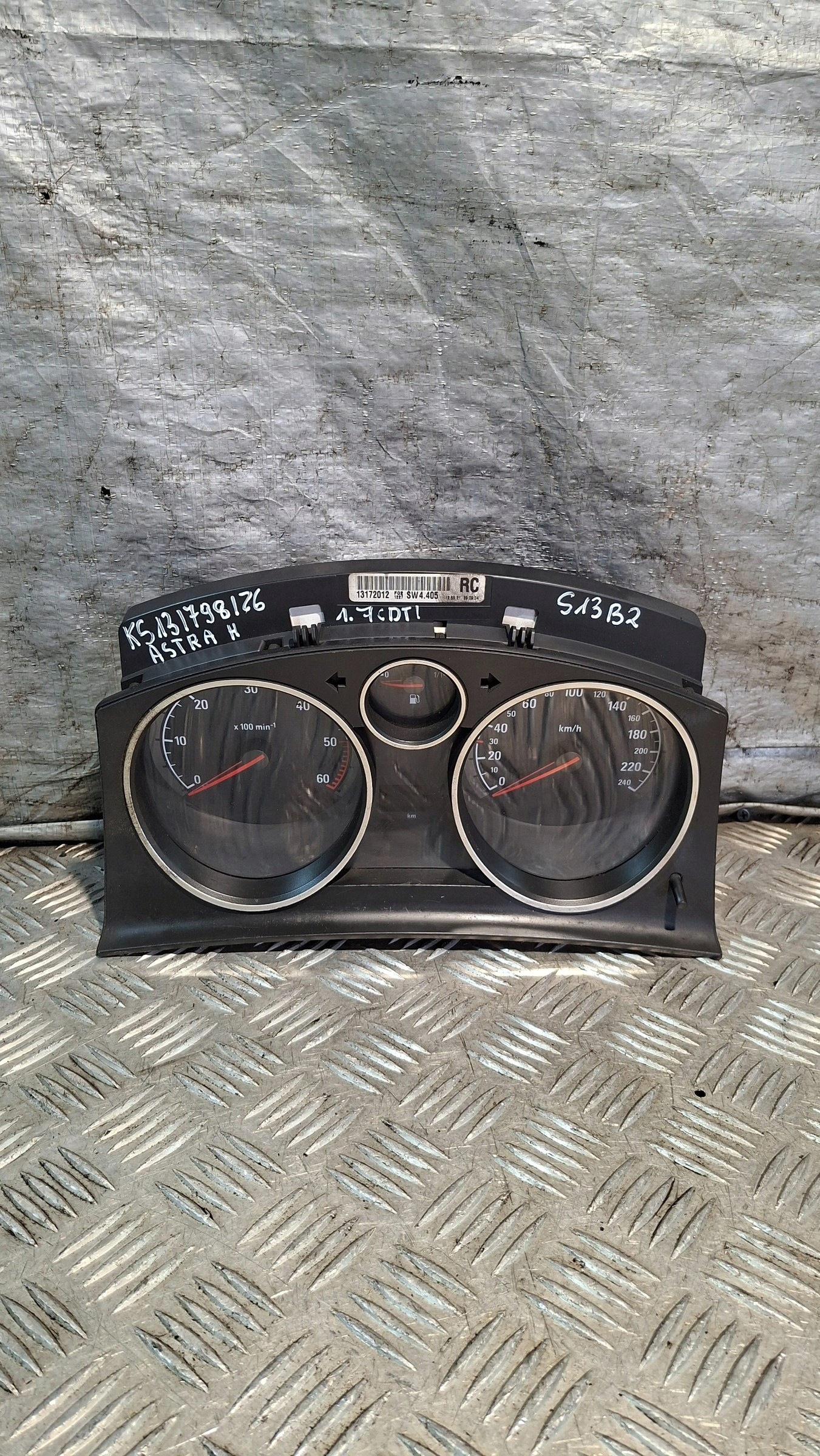 dials dials OPEL ASTRA H 1.7CDTI