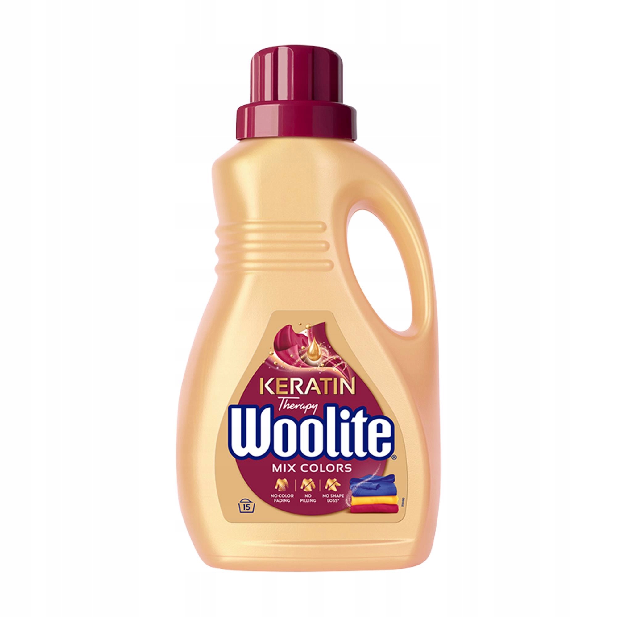 

Woolite Płyn do prania tkanin do kolorów z keratyn