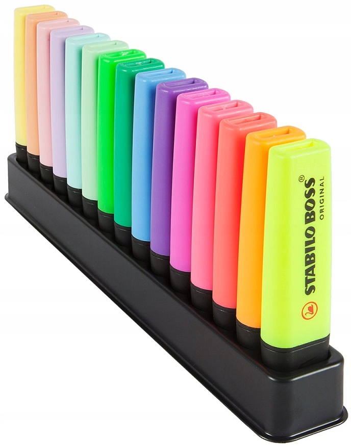 

Zakreślacz stabilo boss etui komplet