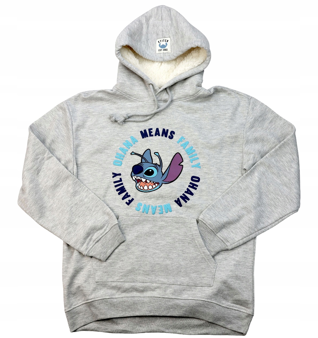 Dámská Mikina Disney Stitch Youth s zateplenou kapucí vel. M , potisk