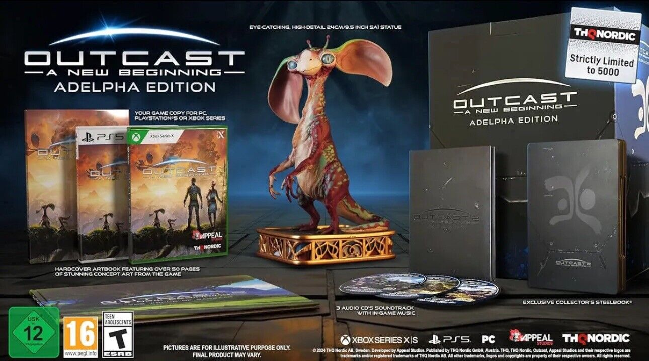 PC OUTCAST A NEW BEGINNING ADELPHA EDITION PL NOWA FOLIA LIMITOWANY NAKŁAD