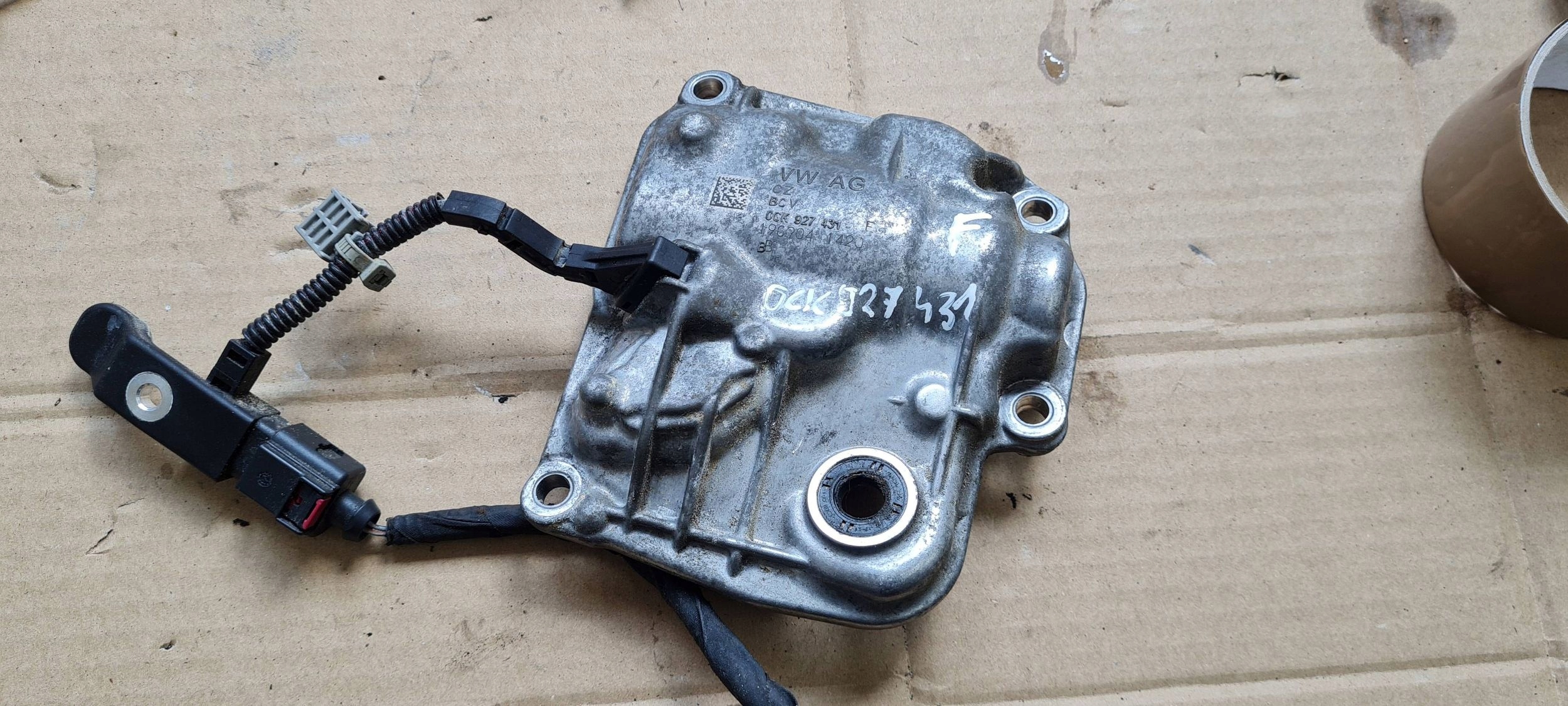 Q5 80A Abdeckung Z Sensor Getriebe getriebe S-TRONIC 0CK 0CK927431E A5 A4 B9