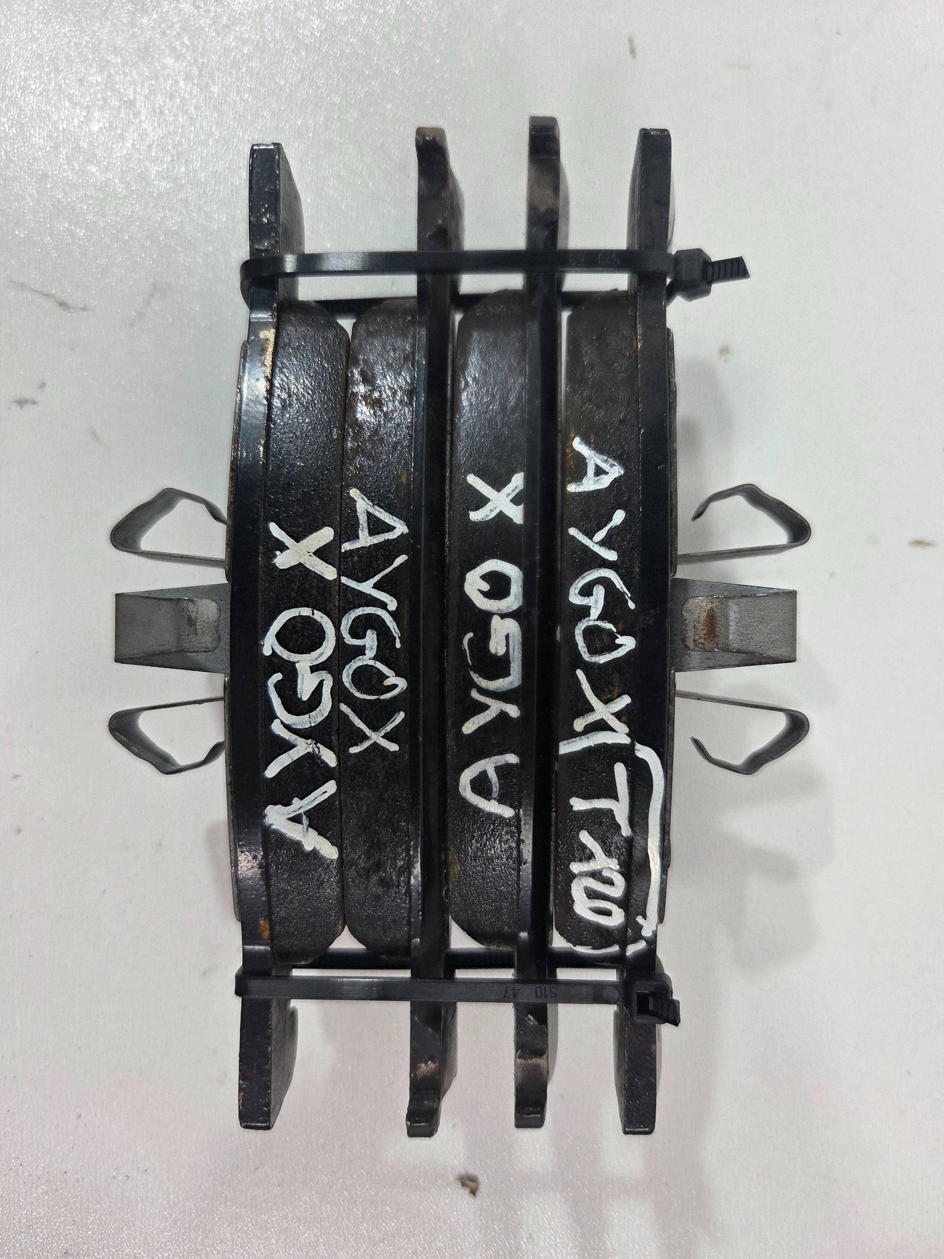 Toyota Aygo X plates front GA5019GF (T120)