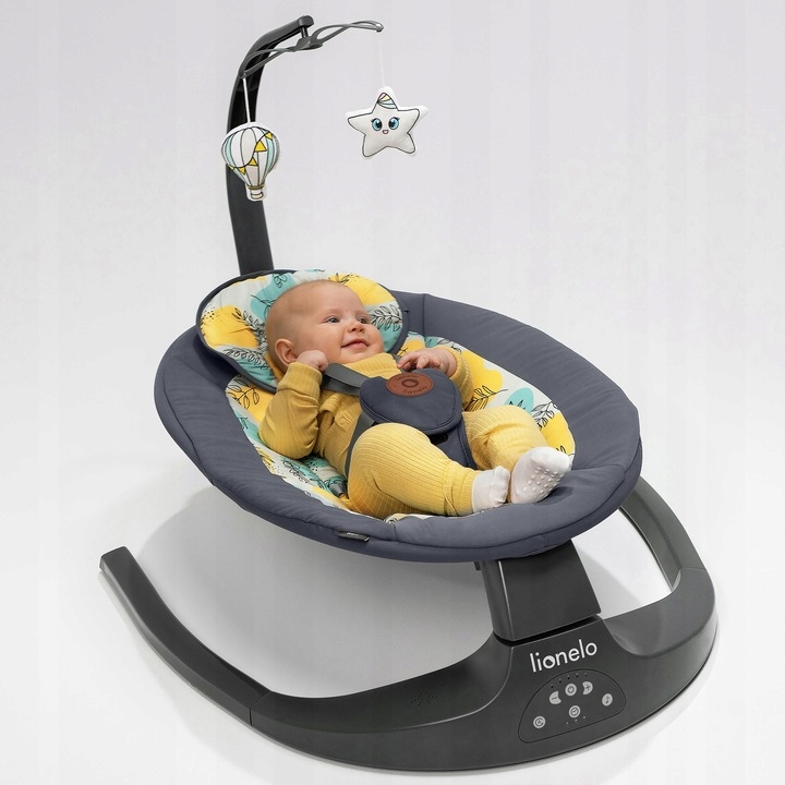 Bujaczek leżaczek elektryczny +pilot LIONELO RALF Długość (cm) 50 cm