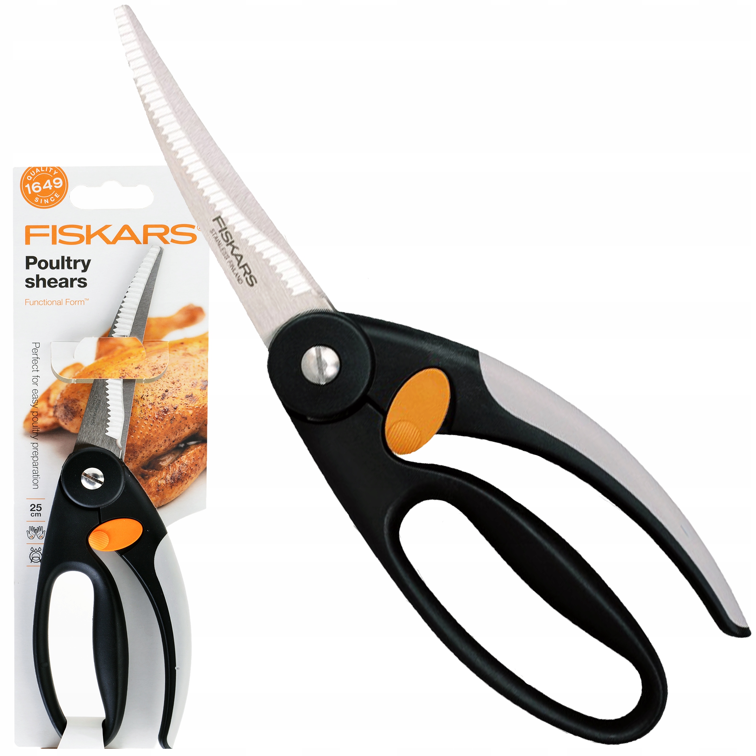 

Fiskars Nożyce Do Drobiu 859975 Wytrzymałe Solidne