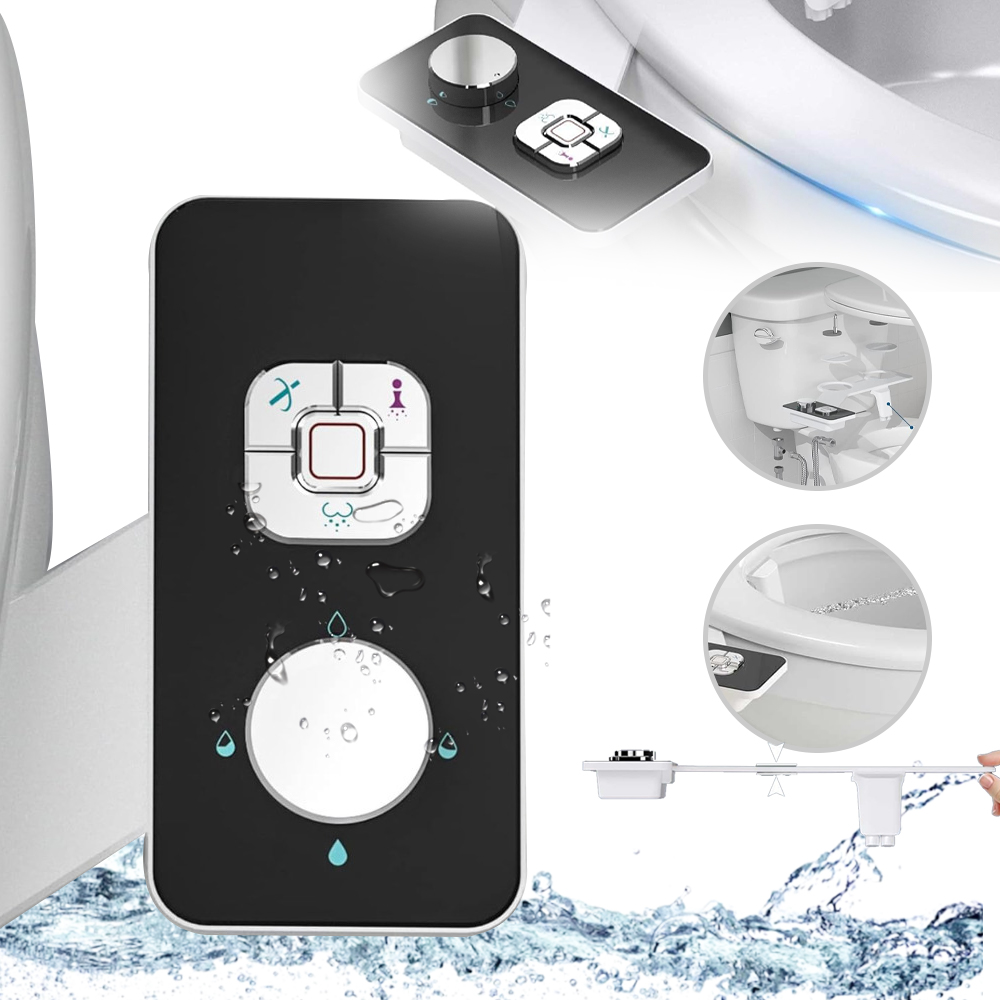 Nástavec na bidet pro toaletu, neelektrická bidetová vložka pro toaletu