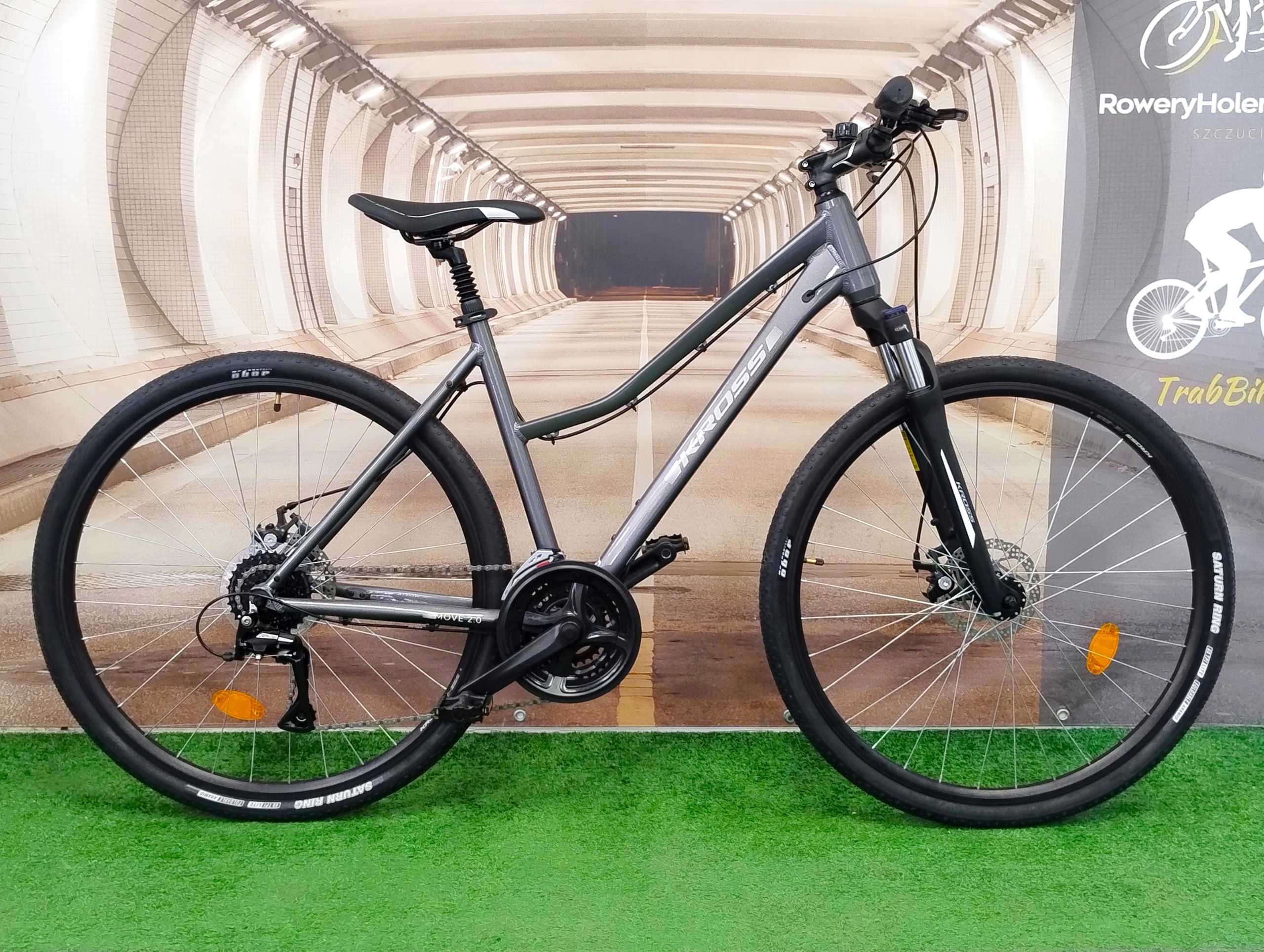 Rower crossowy Kross Move 2.0 28" rama aluminium 19" 170-183cm Amortyzacja