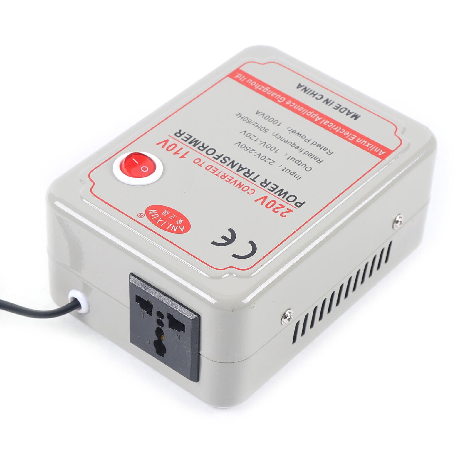 PRZETWORNICA TRANSFORMATORA MOCY 1000W 220V /100V Kod producenta TRANSFORMATORA MOCY 1000W 220V /100V