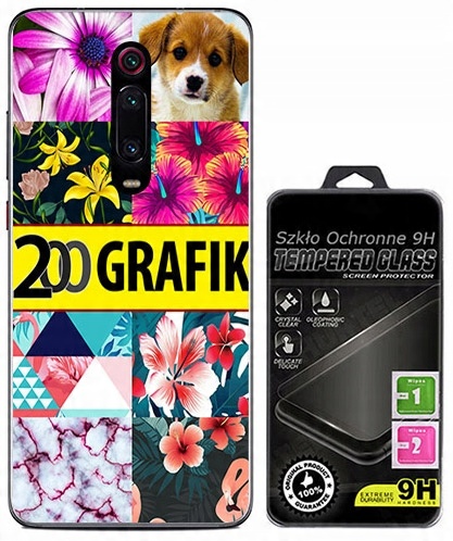 

Etui Cienki Silikon Foto Do Xiaomi Mi 9T Szkło