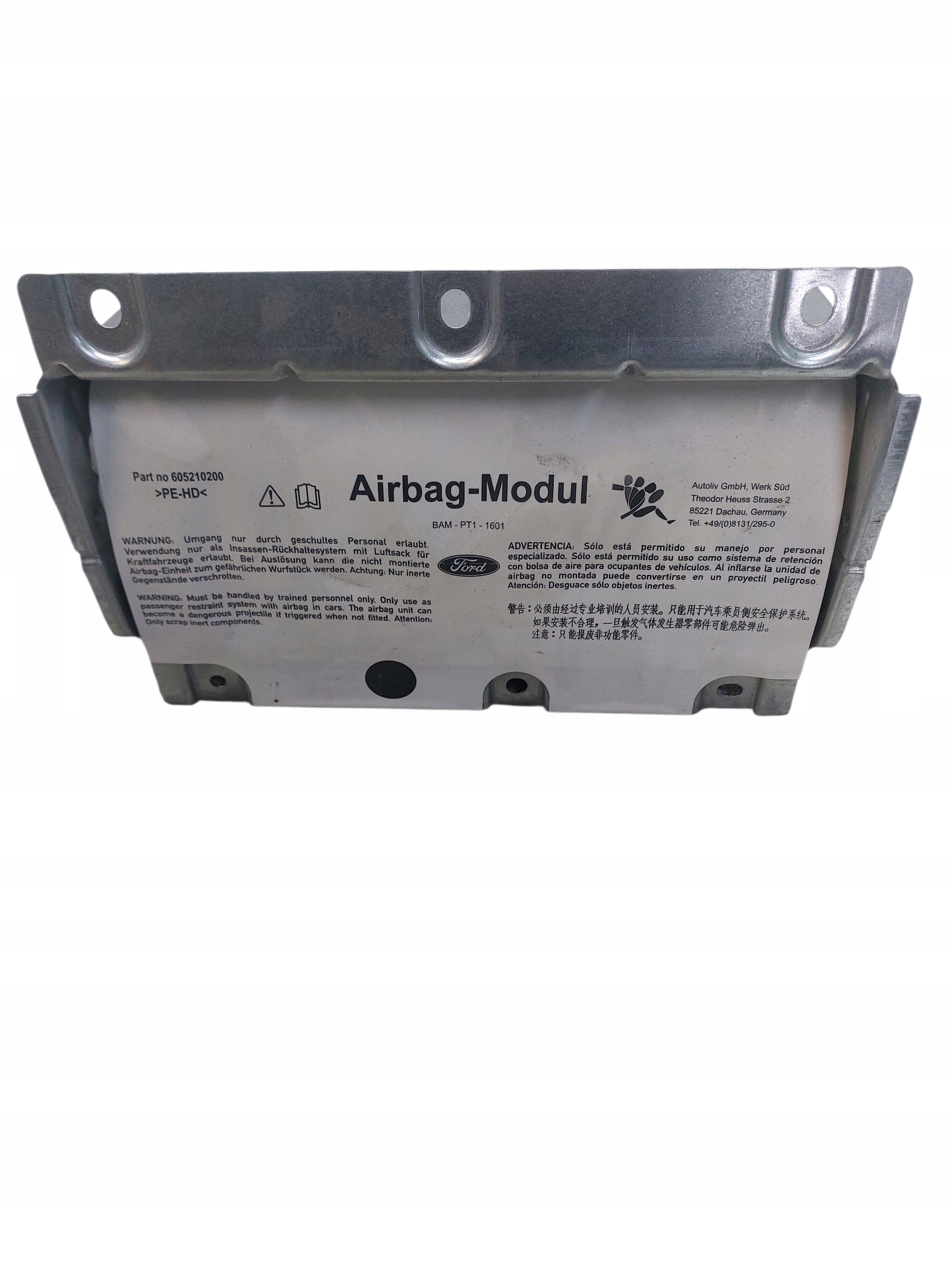 passenger airbag FORD GALAXY MK3 6G9N-042A95-AC