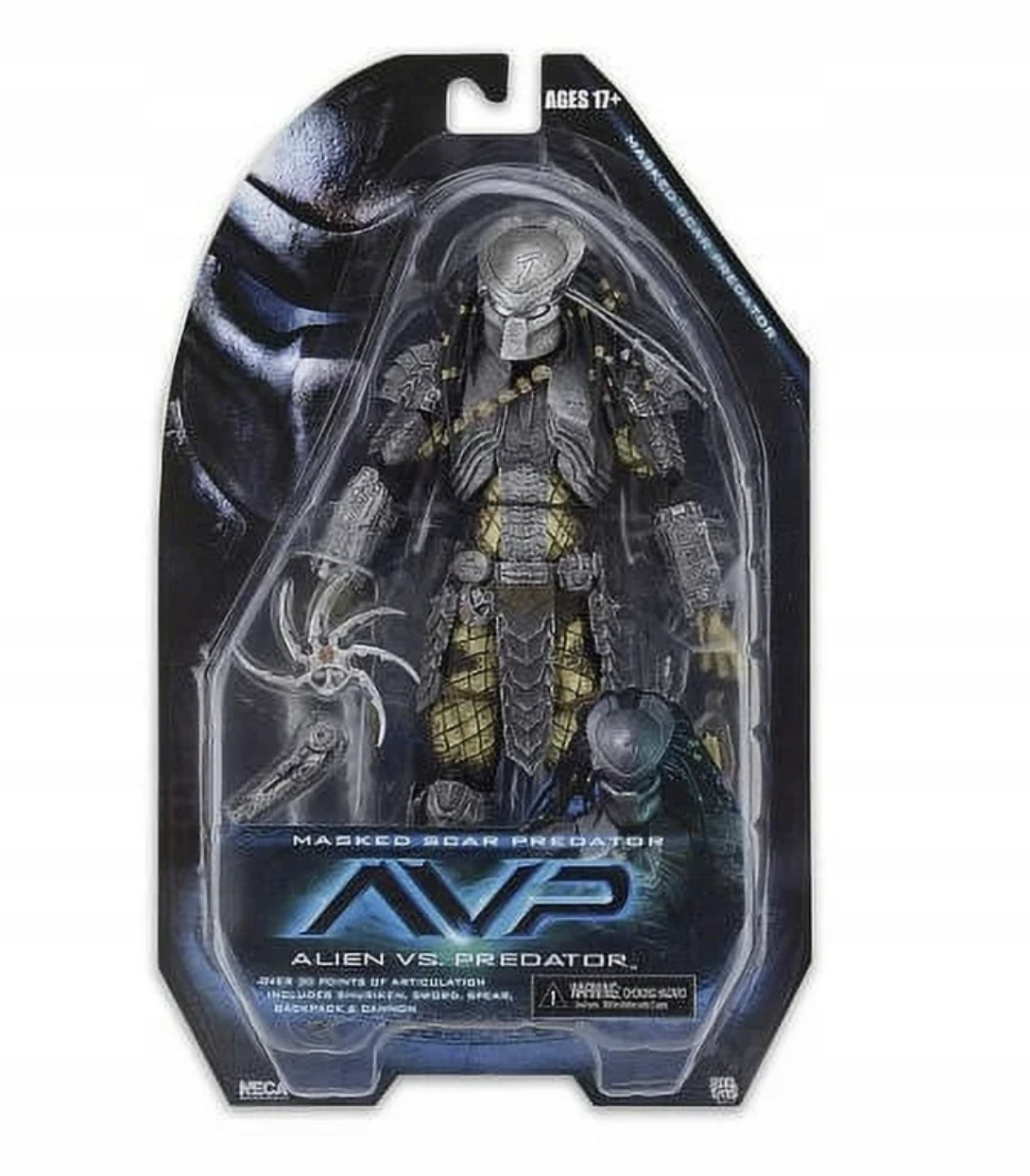 Predator Scar Masked 20 cm AvP Cizinec 2004 Jediná