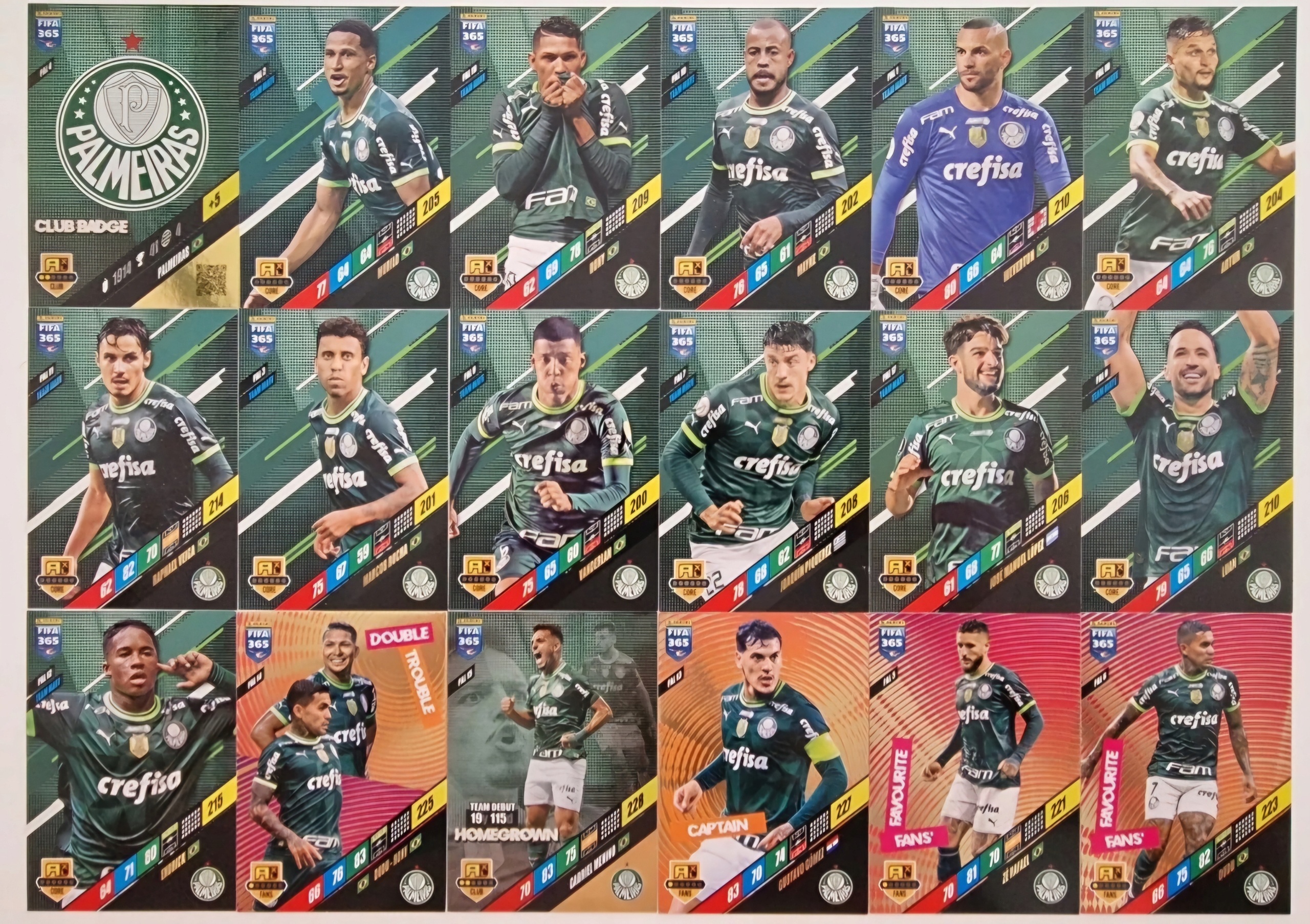 L5 Palmeiras 18 Kart Panini Fifa 365 2024 Endrick