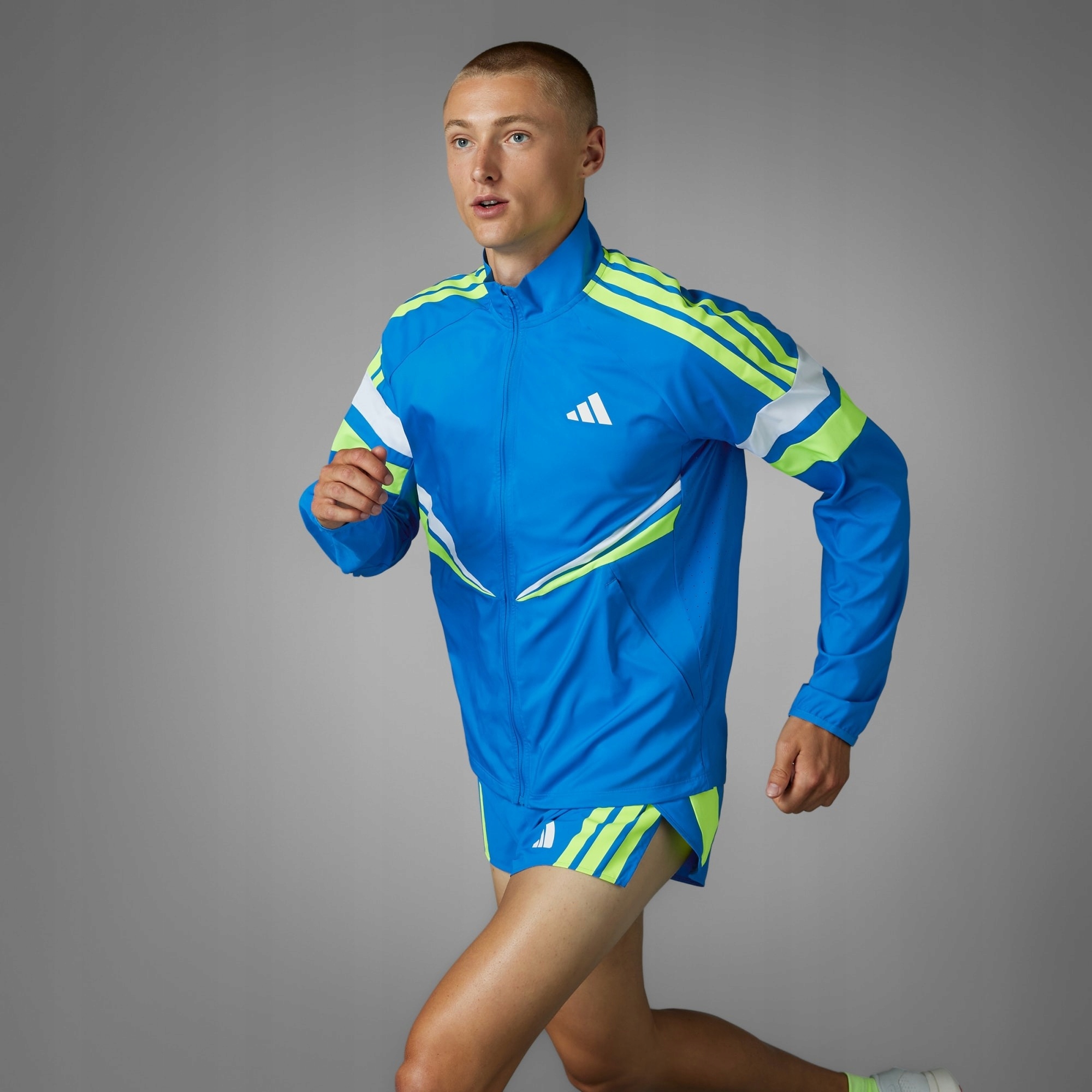 Adidas běžecká bunda Adizero Retro Running Jacket JD7318 R M