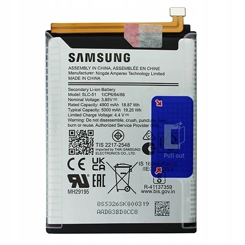 Originální Baterie SLC-51 Akumulátor Samsung Galaxy A05s A057 5000 mAh