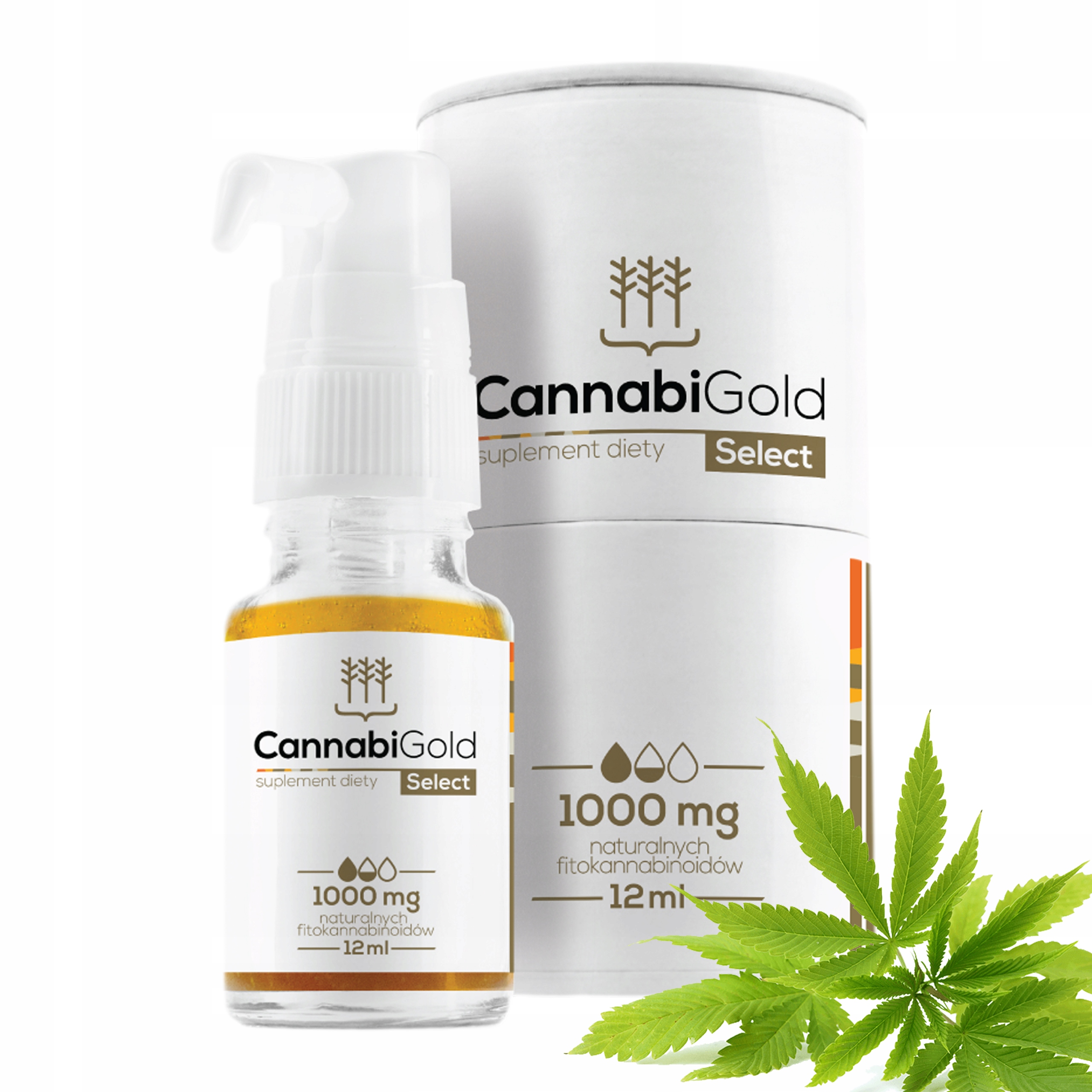 

Cannabi Gold Cbd 1000mg Olejek Balance 12mlKONOPIA