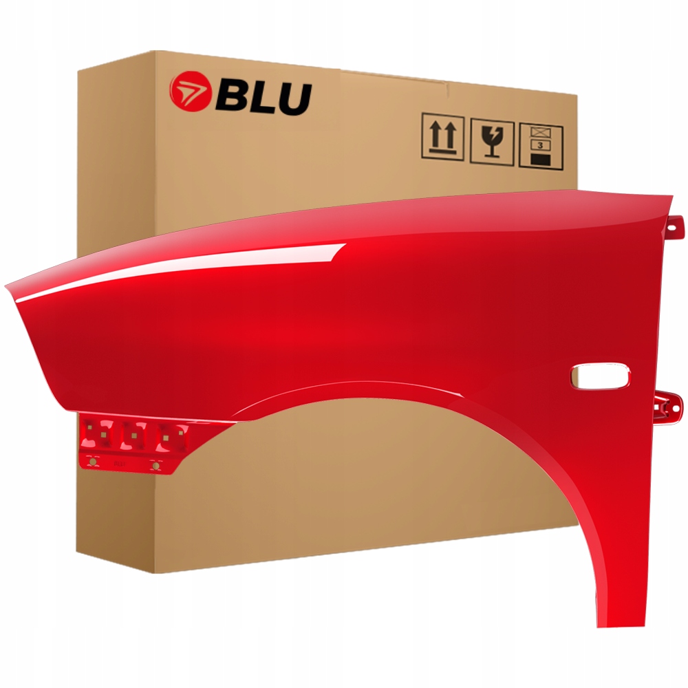 Blu Blatník Seat Ibiza Cordoba III 3 6L LP3G levý červený 02-08 přední