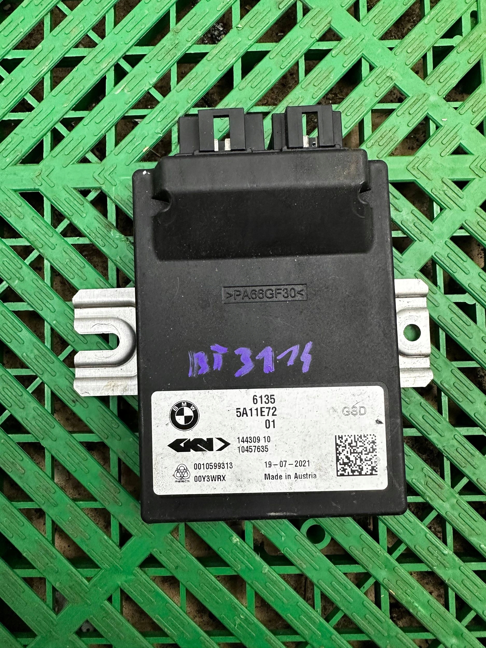 control unit transmission BMW X3 G01 5A11E72