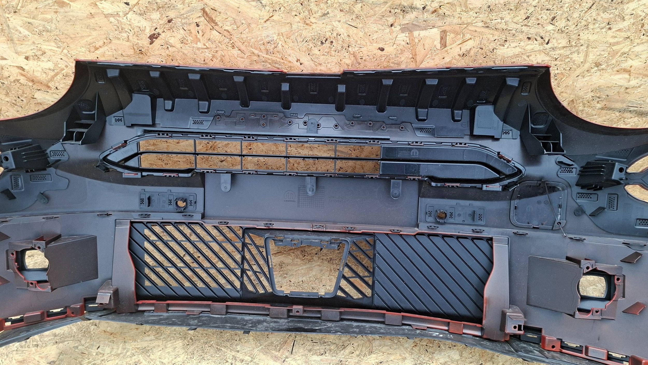 front bumper FIAT 600E ABARTH below 4X sensors PDC 2024