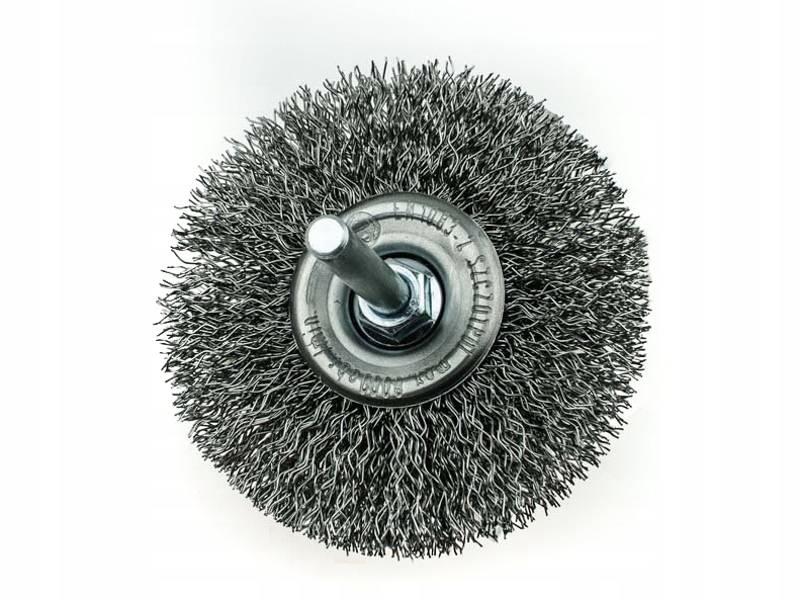 SZCZOTKA TARCZOWA Z TRZPIENIEM 70mm SZCZOTPOL