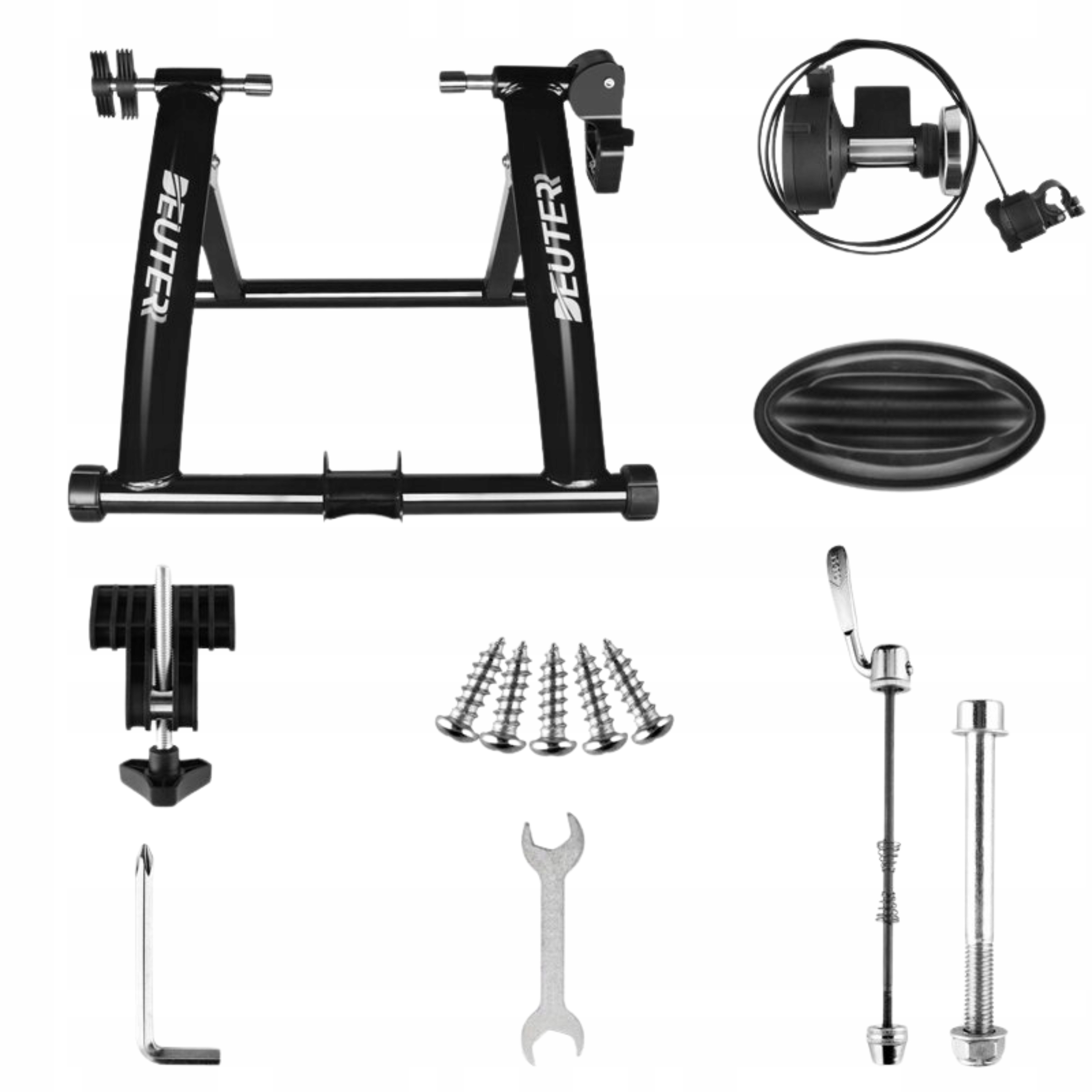 TRENAŻER ROWEROWY MAGNETYCZNY TRENINGOWY DOMOWY DEUTER SKŁADANY 29 CALI Model MT04