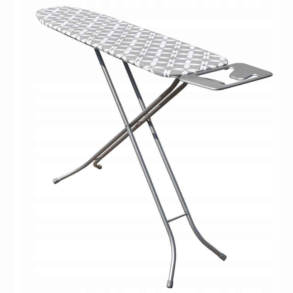 Žehlicí prkno 105x30 stabilní Obal na oblečení šedý 124x40