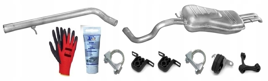 Škoda Octavia 1.9 Tdi Tlumič Tlumičová Trubka sada bonus