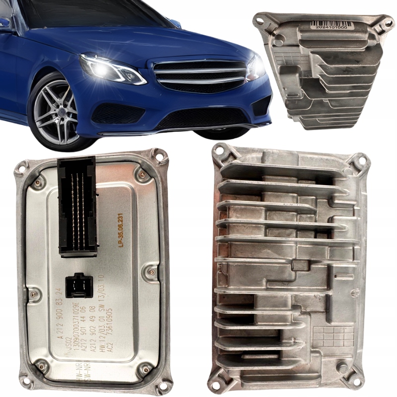 STEROWNIK ILS ŚWIATEŁ LED DO MERCEDESA W212 PO LIFTINGU A 212 900 83 24