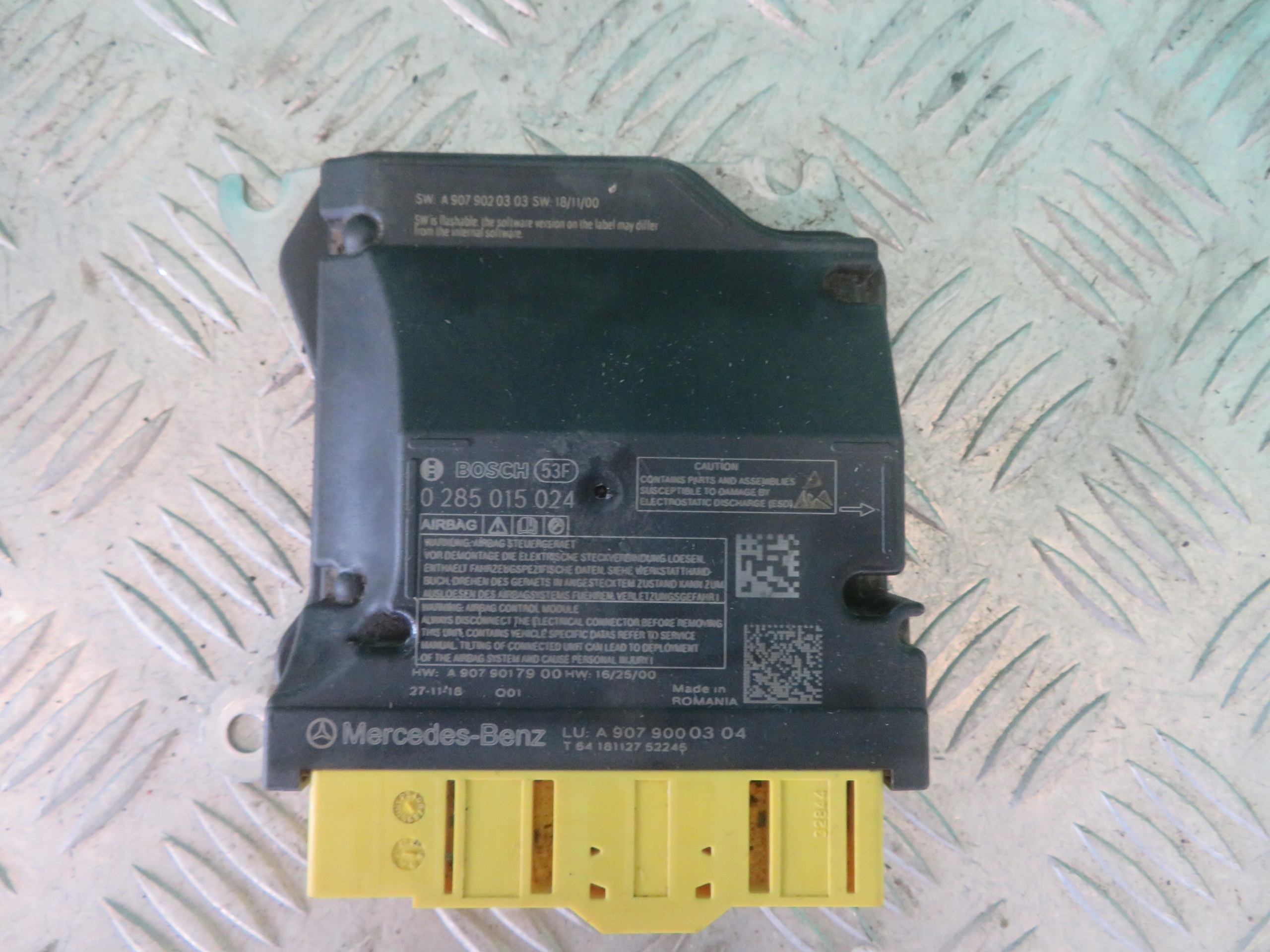 Module Airbag Airbag MERCEDES SPRINTER 19R 0285015024