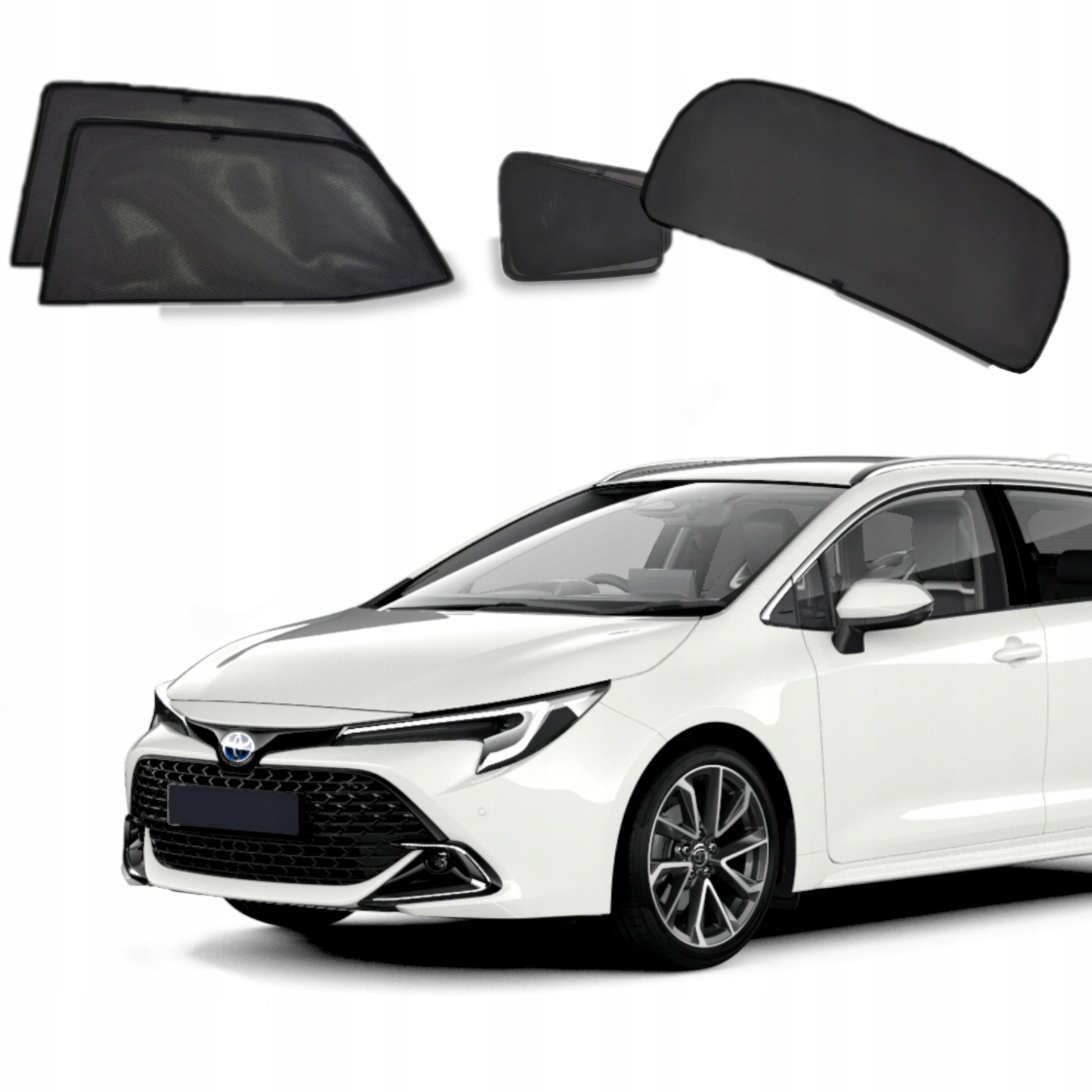 Závěsy na sluneční magnety vhodné pro Toyota Corolla XII 12 kombi