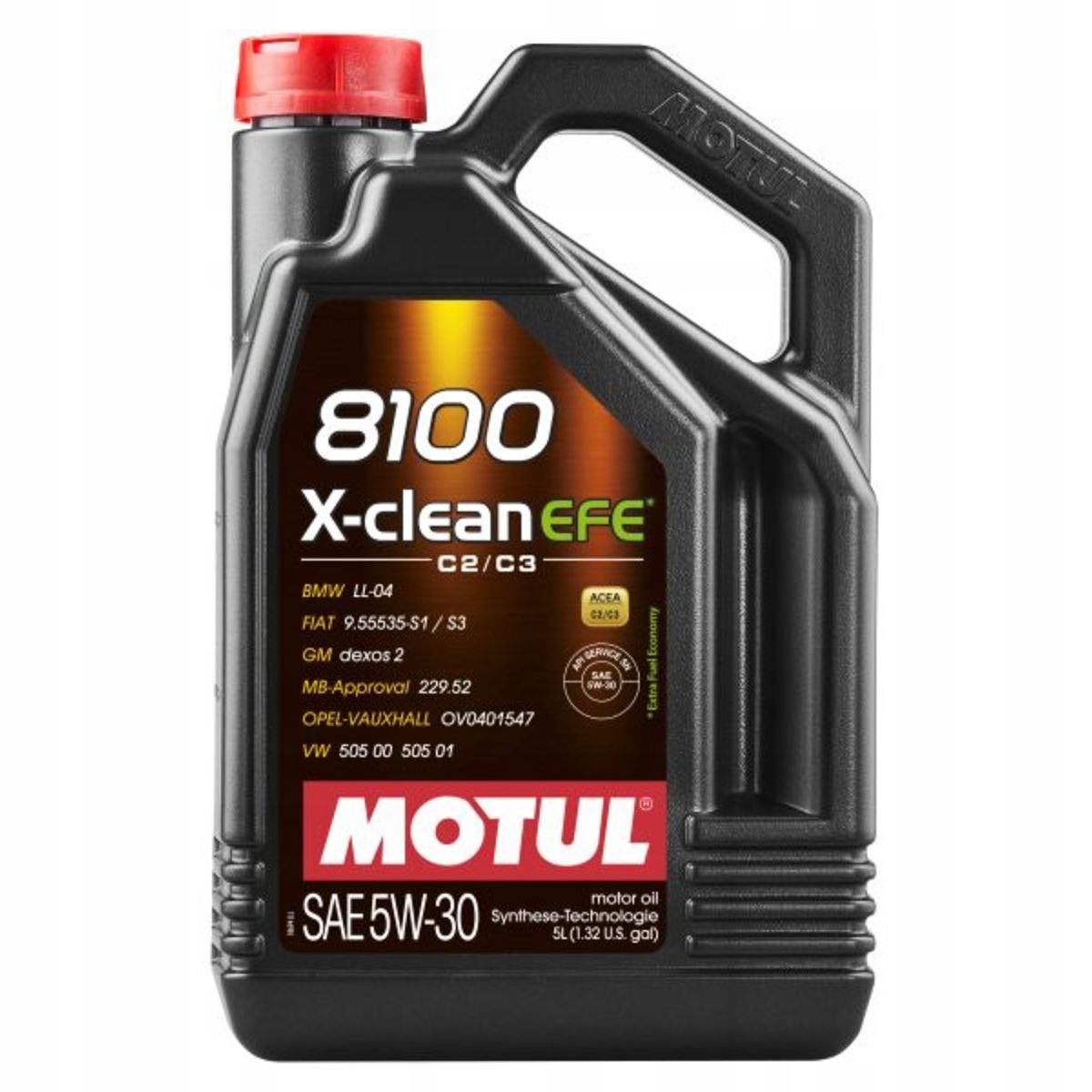 Motorový olej Motul 8100 X-clean Efe 5W-30 5L