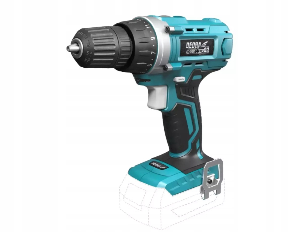 

Wiertarko wkrętarka Dedra DED7040 Sas+all 18V