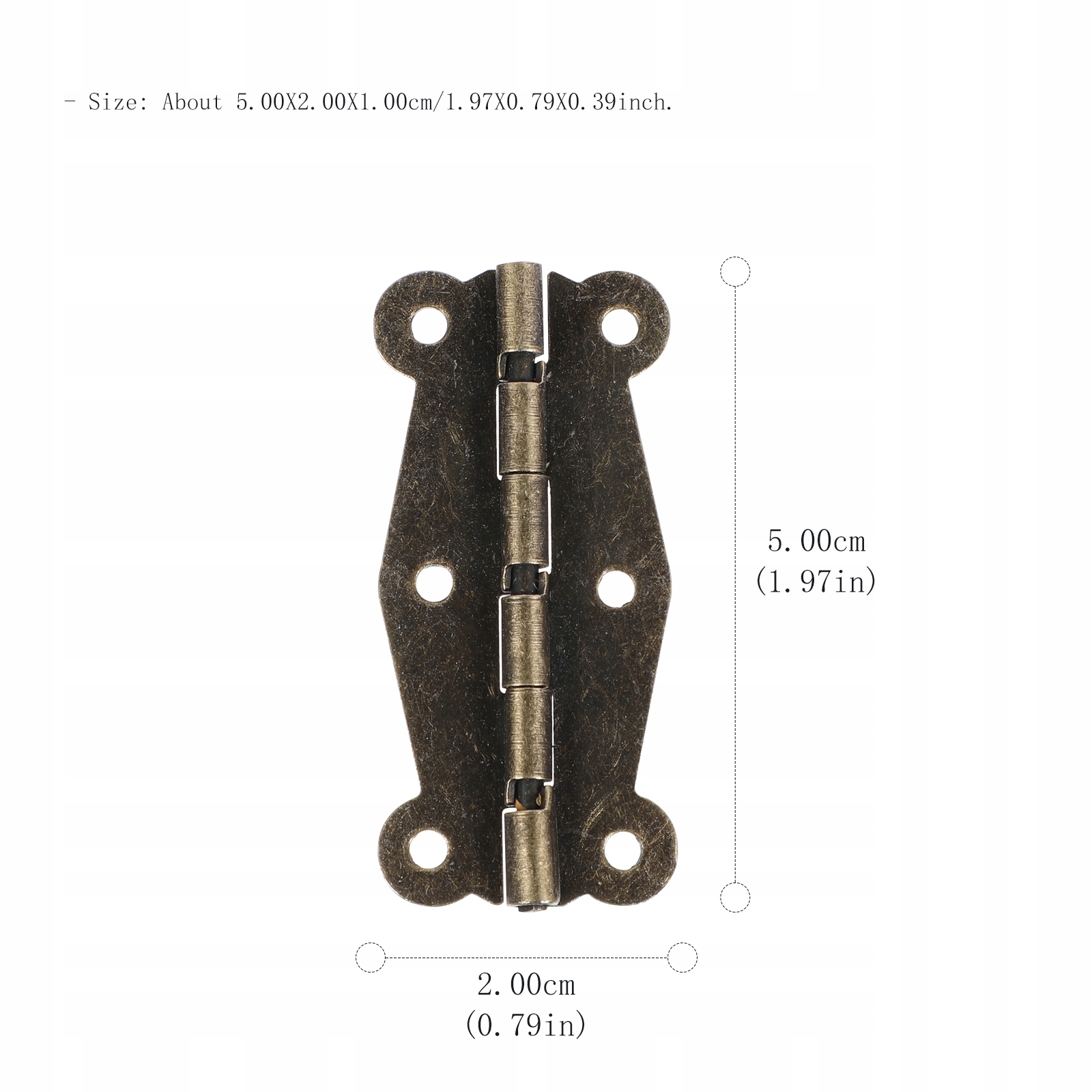 ZAWIASY DO SZAFEK ZAWIASY DEKORACYJNE WIESZAK Długość (cm) 10
