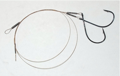 Przypony żywcowe A.f.w. /hak 1/0/25cm/7kg/ 2szt.