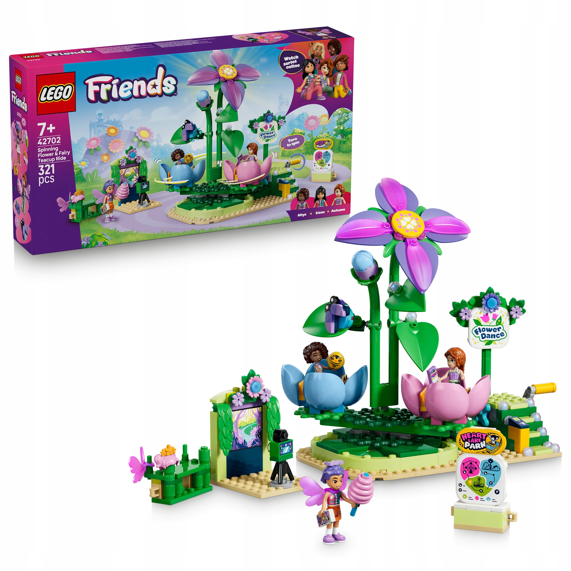 Lego 42702 Friends – Vílí kolotoč s květinami