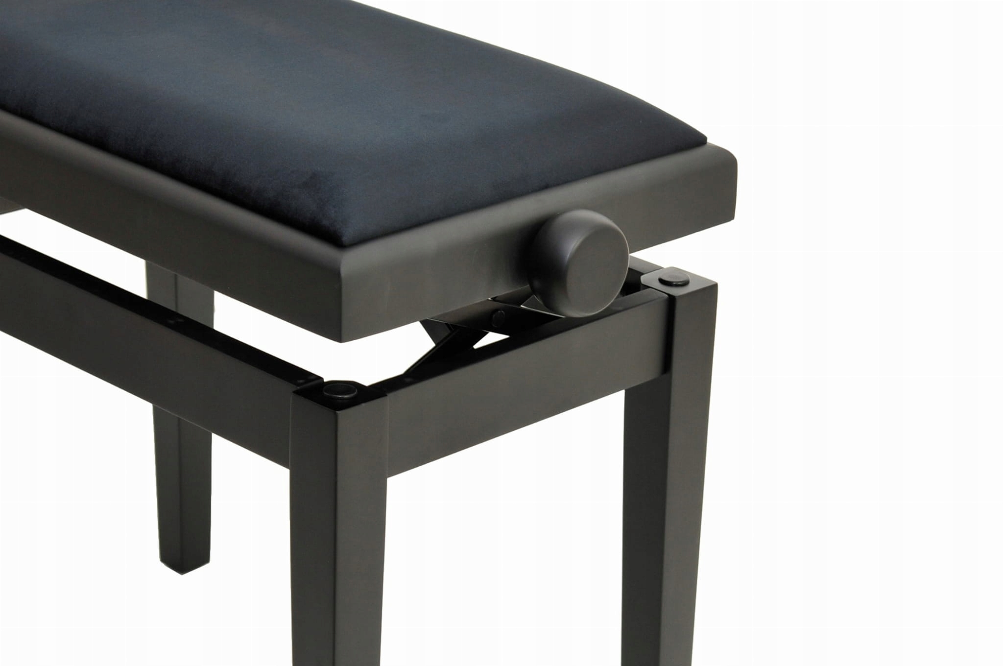 AMBRA PB-2 MAT BLACK - DREWNIANA ŁAWA DO PIANINA - DĘBOWA Rodzaj ława