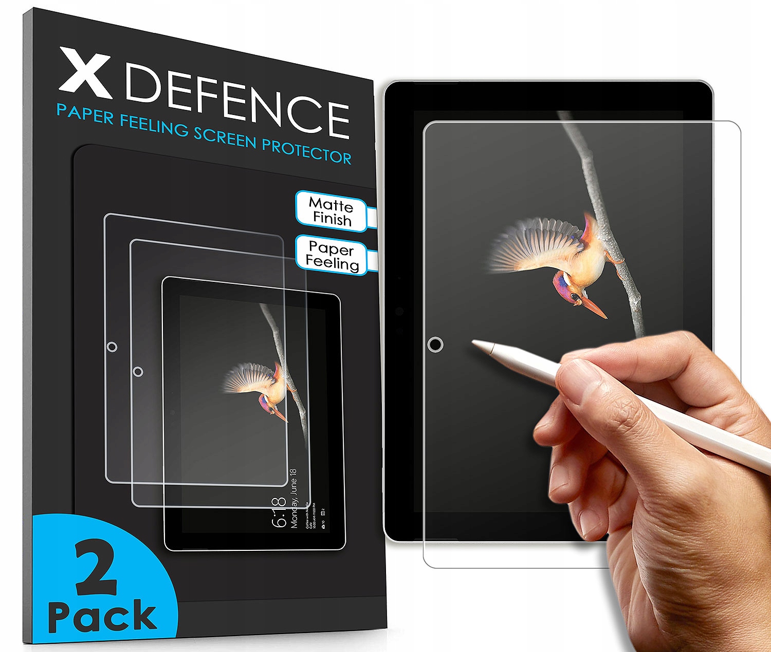 

2x Folia Paper Feel Do Microsoft Surface Go 4415