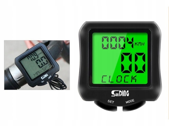 LICZNIK ROWEROWY WODOODPORNY 30 FUNKCJI Marka Inna marka
