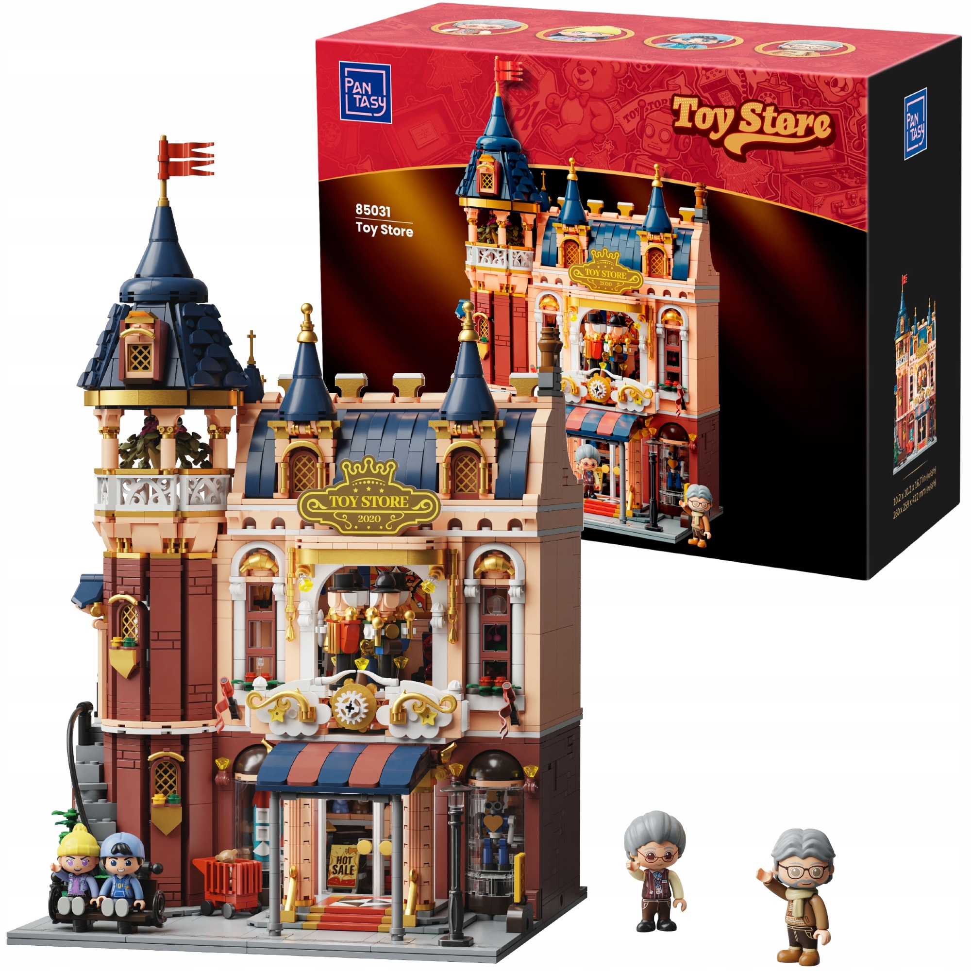 Klocki Konstrukcyjne Pantasy Sklep Z Zabawkami Toy Store 2978 Elementów
