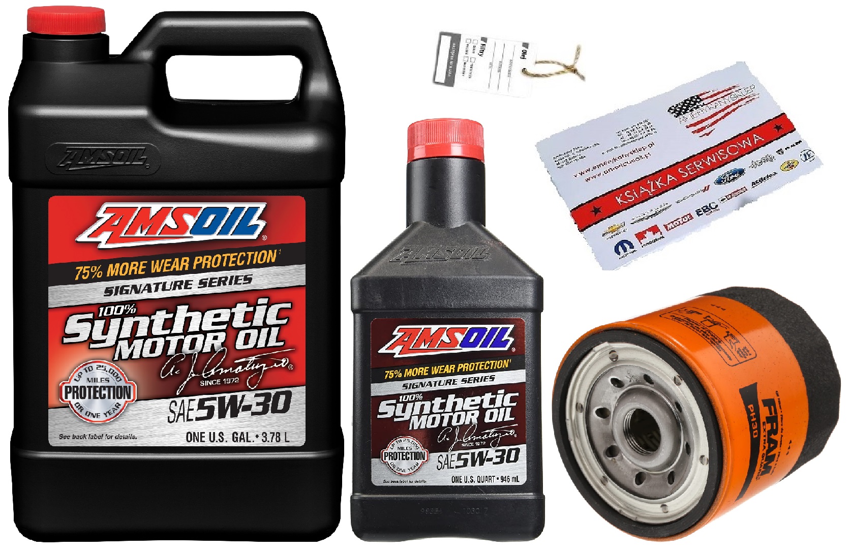 AMSOIL 5W30 4,7L + FILTR CAMARO 5,7 1993-1996