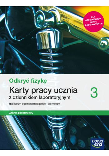 ODKRYĆ FIZYKĘ 3 LO KARTY PRACY ZAKRES PODSTAWOWY NOWA ERA FIZYKA